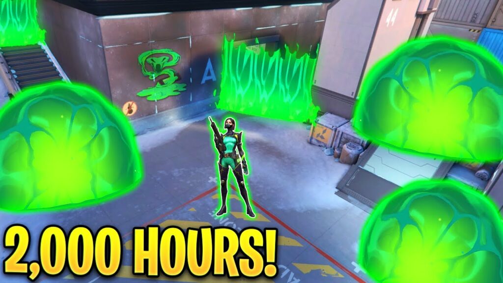 Valorant What 2000 Hours of VIPER Looks like! 200IQ Smokes & Poison