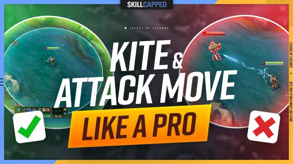 How to ATTACK MOVE & KITE like a PRO League of Legends esportsdojo