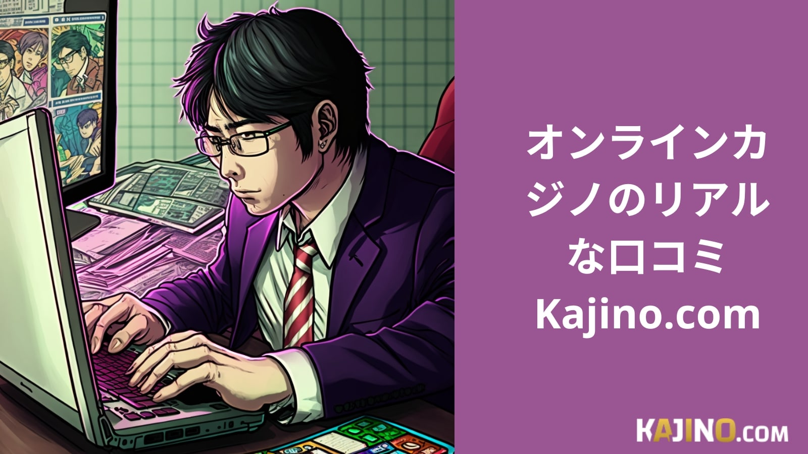 オンラインカジノのリアルな口コミ Kajino.com
